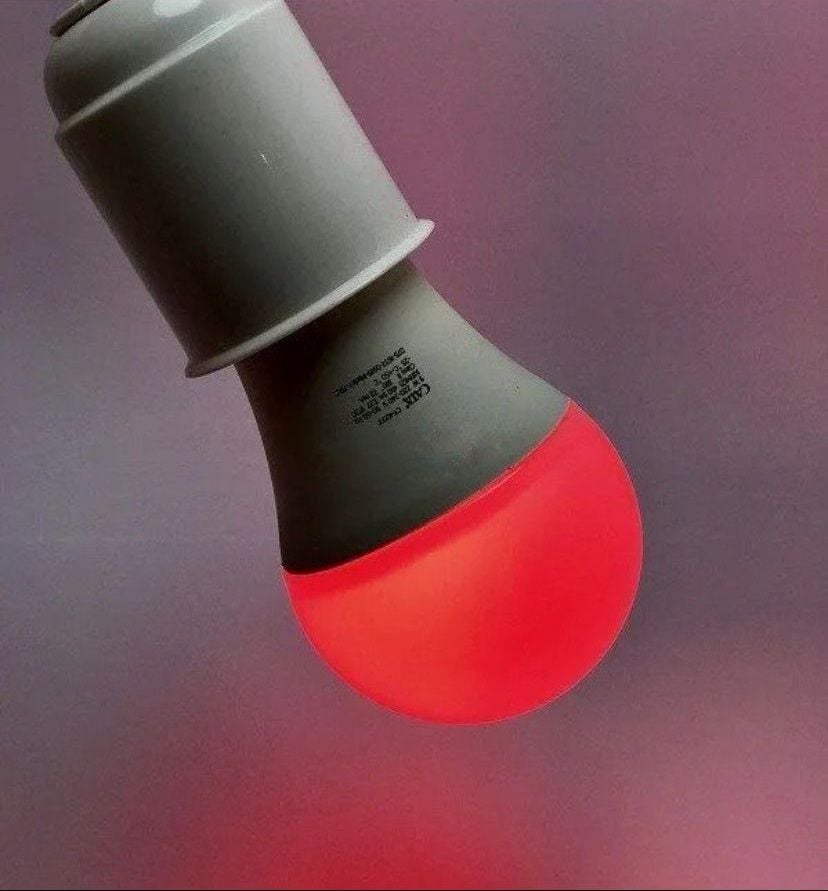 Cata 6W Led Ampul Kırmızı Renk E27 Duy
