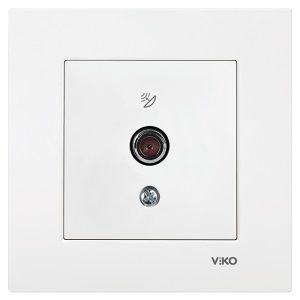 Viko Karre Uydu Prizi F Konektörlü Sonlu (Çerçevesiz)