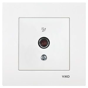Viko Karre Uydu Prizi F Konektörlü Sonlu (Çerçevesiz)