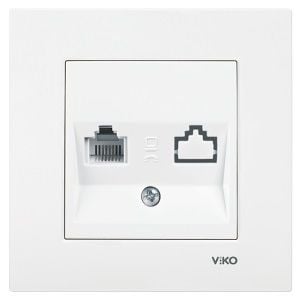 Viko Karre Nümeris Telefon Prizi (Çerçevesiz)