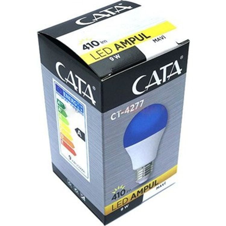 Cata 9W Mavi Renk Led Ampul