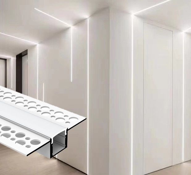 Alüminyum Trimless Alçıpan 10X15 Sıva Altı Led Kanalı