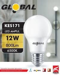 GLOBAL 12 WAT LED AMPUL BEYAZ