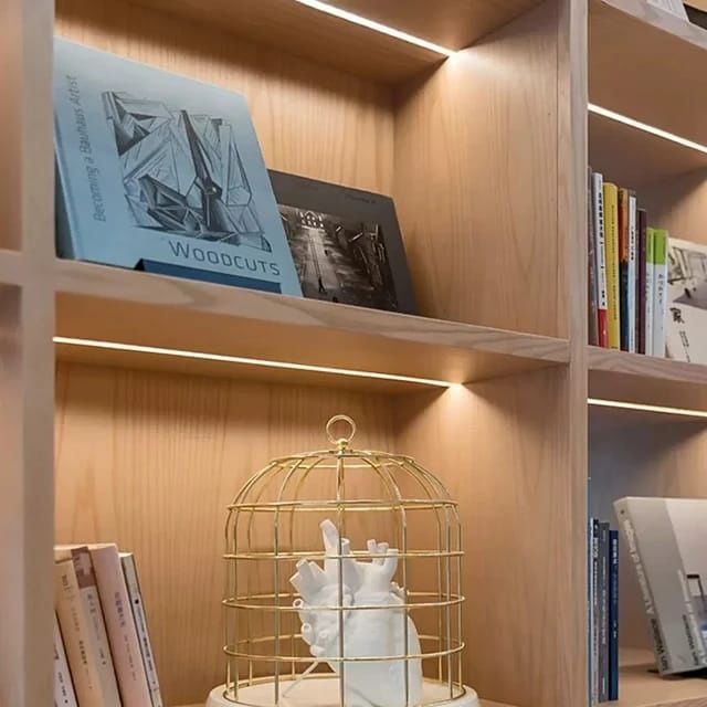 Alüminyum 7x22 MM Mobilya Sıva Altı Led Kanalı