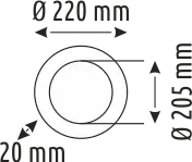 HELİOS 36 WAT X PLUS AYARLANABİLİR PANEL BEYAZ