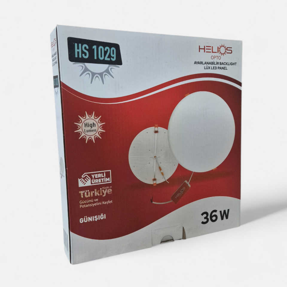 HELİOS 36 WAT X PLUS AYARLANABİLİR PANEL BEYAZ
