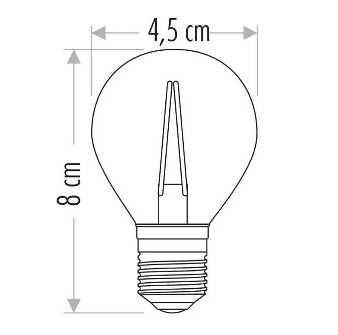 Cata 4 w Led Ampul E27 Duylu Günışığı