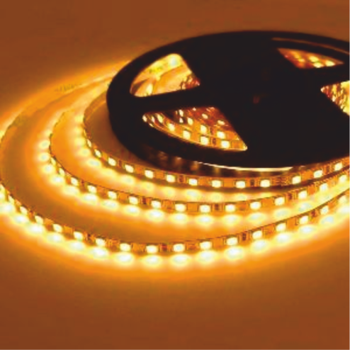 HELİOS 120 Çipli İç Mekan Şerit Led AMBER (5 METRE )