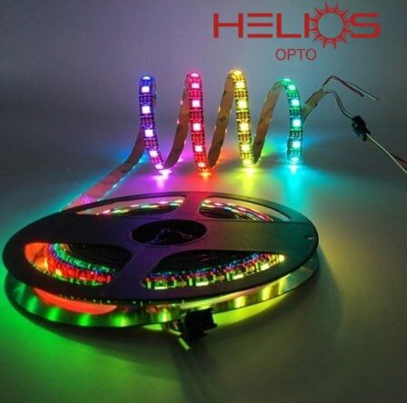 HELİOS 12V RGB İÇ MEKAN ŞERİT LED (5 METRE )