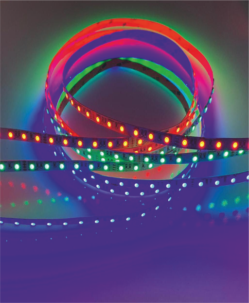 HELİOS 12V RGB İÇ MEKAN ŞERİT LED (5 METRE )