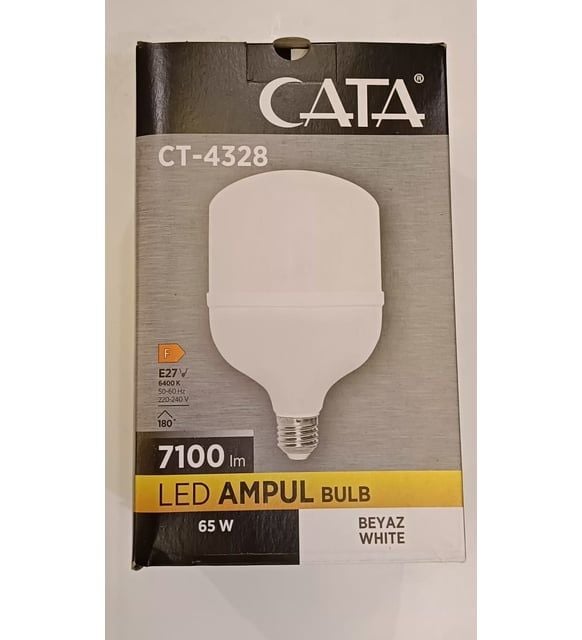 Cata 65 Watt E27 Duylu Torch Led Ampul Beyaz Işık