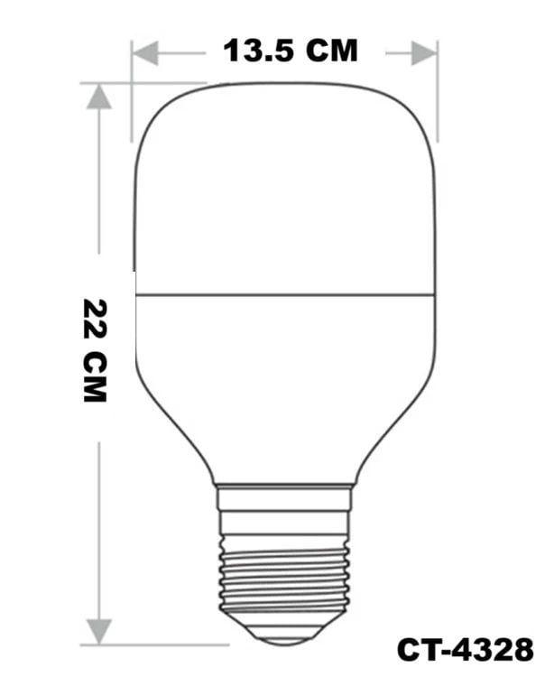 Cata 65 Watt E27 Duylu Torch Led Ampul Beyaz Işık