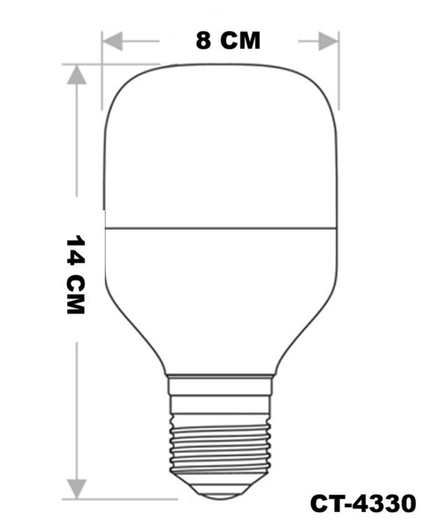 Cata 25 Watt E27 Duylu Torch Led Ampul Beyaz Işık