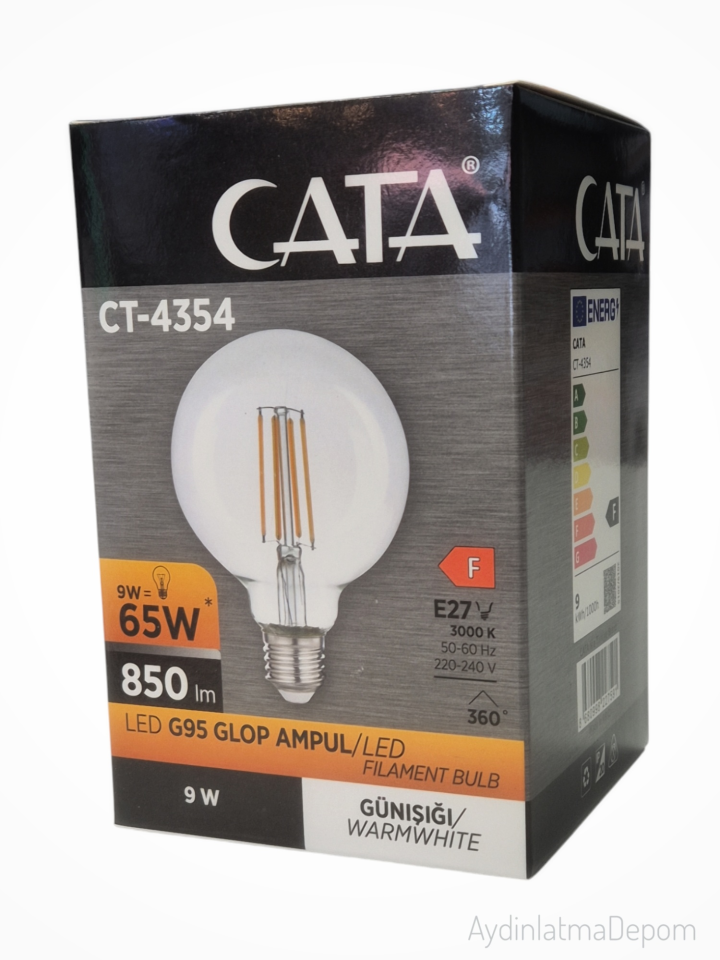 CATA 6WAT RUSTİK G95 LED AMPUL GÜNIŞIĞI