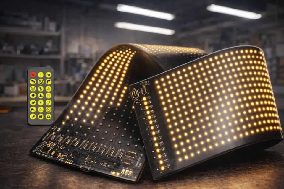 CATA STİCKER EKRAN 96x16 LED MATRIX PANEL