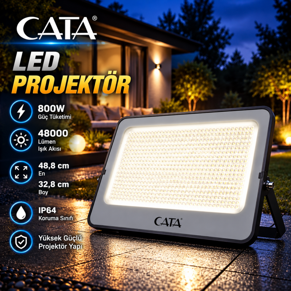 CATA PLATİNUM 800W PROJEKTÖR