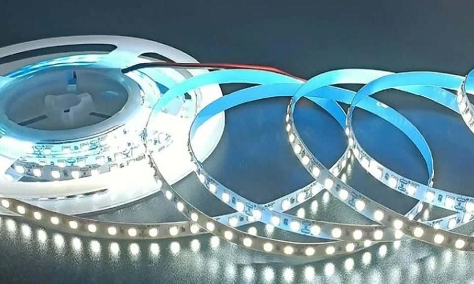 Cata 12V Çip Şerit Led İç Mekan 4000 Kelvin ( 5 METRE )
