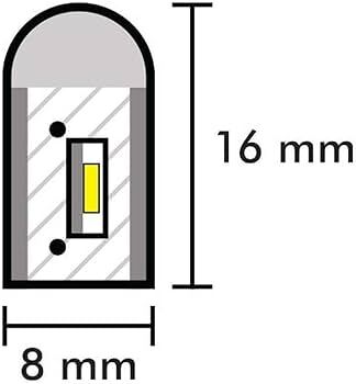 BORSAN 220V NEON LED AMBER ( 50 METRE )