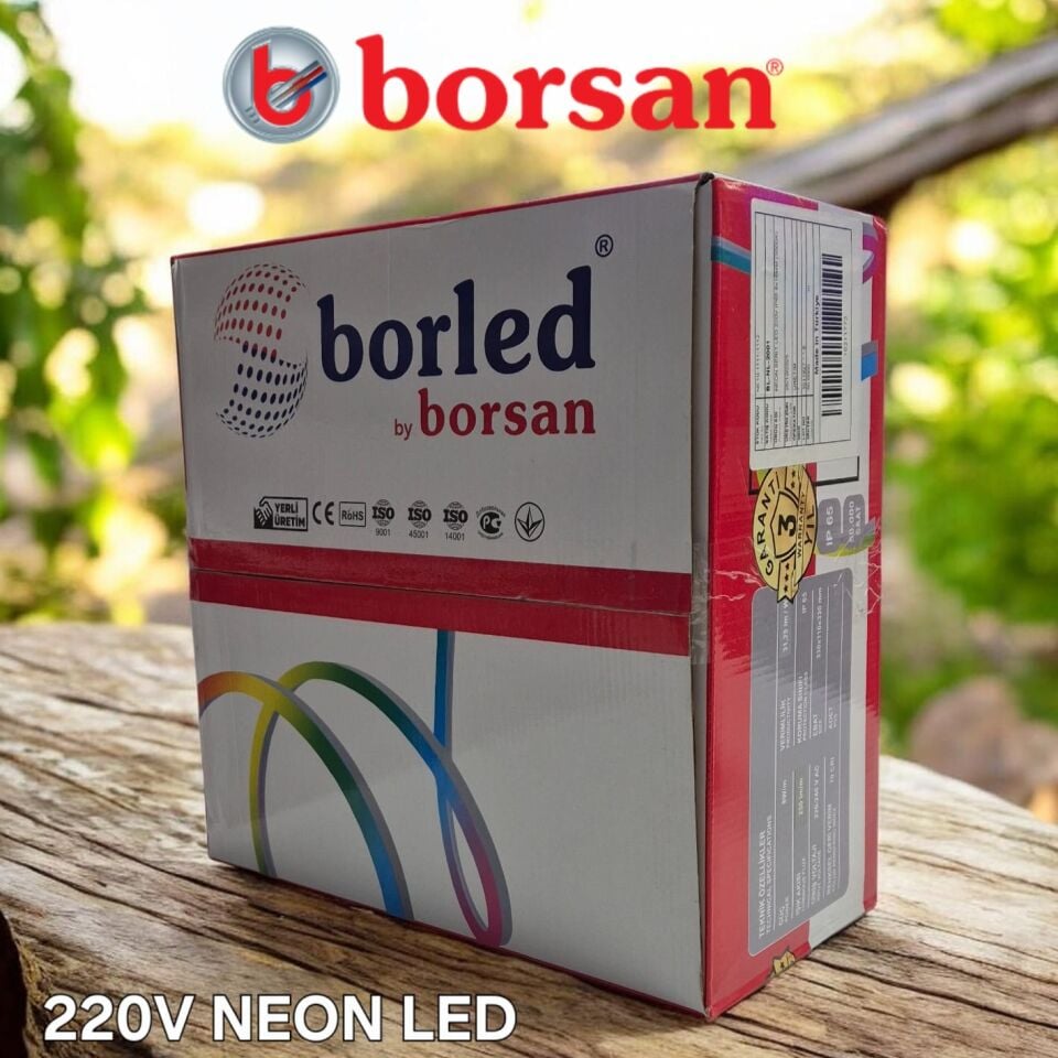BORSAN 220V NEON LED BEYAZ( 50 METRE )