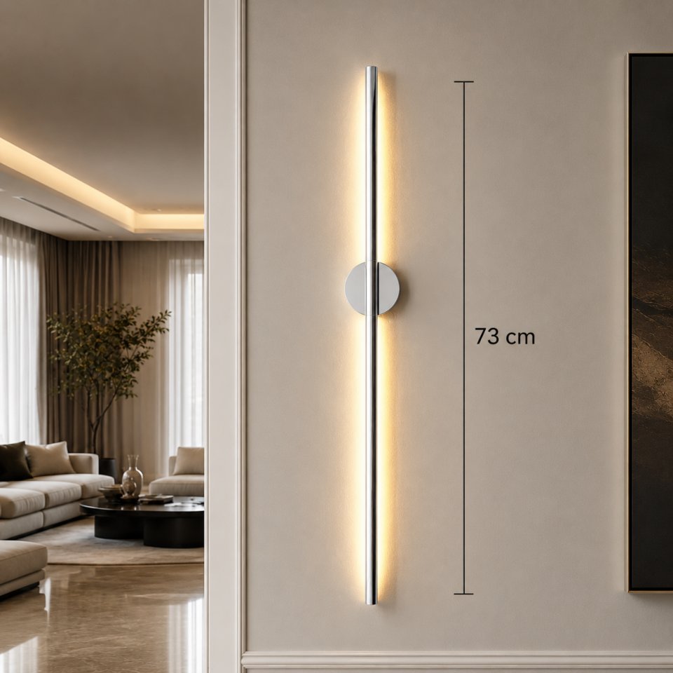 CATA ÇUBUK TABLO APLİK KROM KASA GÜNIŞIĞI