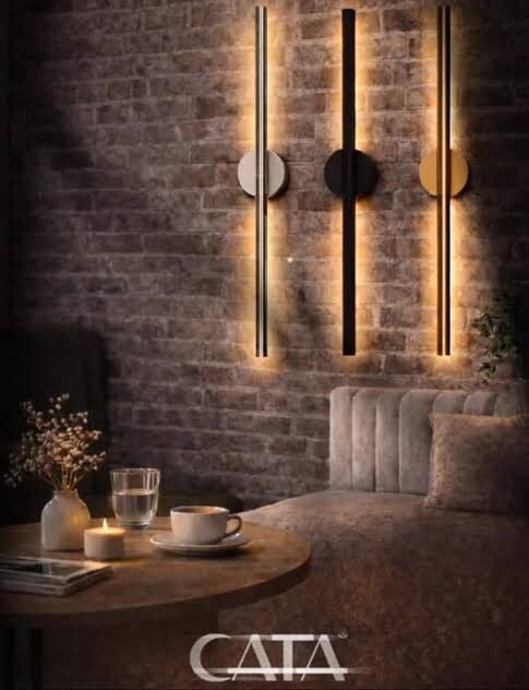 CATA ÇUBUK TABLO APLİK SİYAH KASA GÜNIŞIĞI