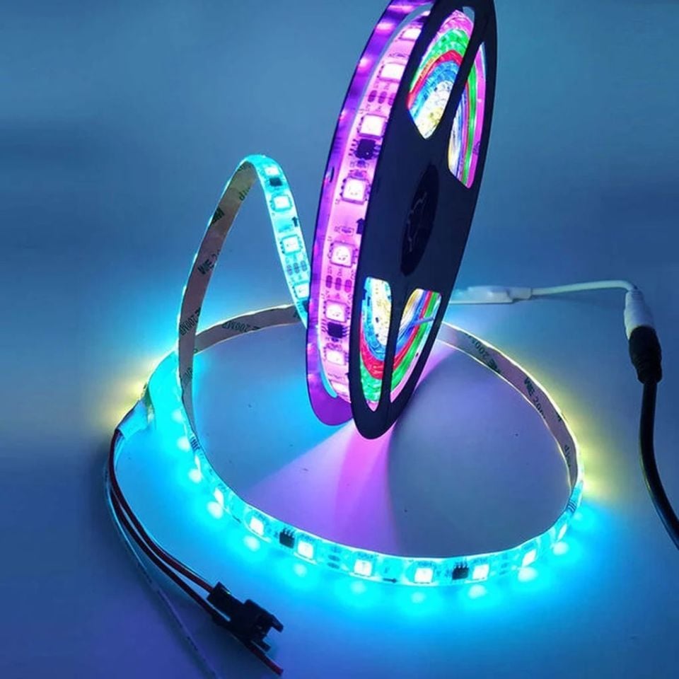 Cata 12V İç Mekan Şerit Led RGB ( 5 Metre )