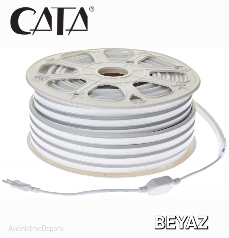CATA 220 VOLT NEON LED BEYAZ 50 METRE