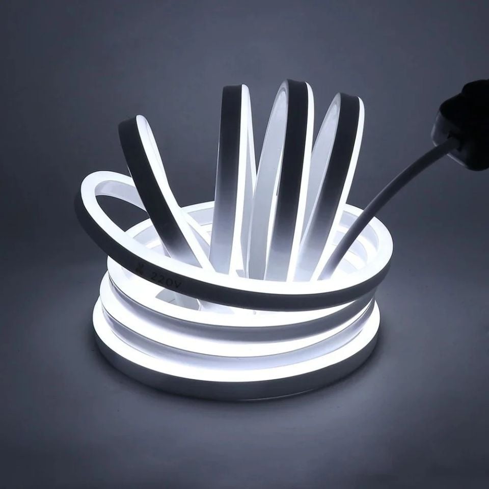 CATA 220 VOLT NEON LED BEYAZ (50 METRE)