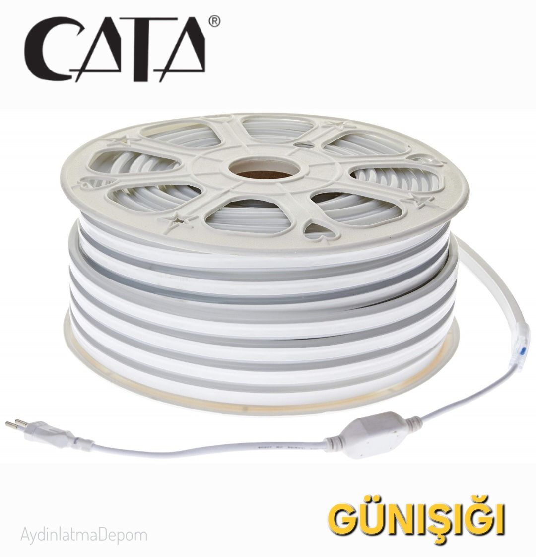 CATA 220 VOLT NEON LED GÜNIŞIĞI 50 METRE