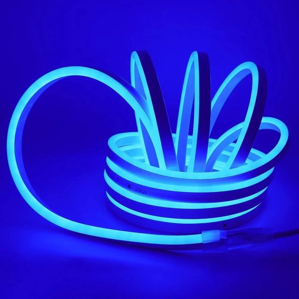 Cata Neon Led Mavi 220 Volt