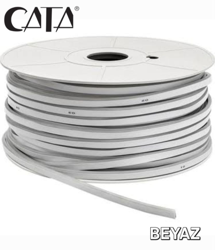 CATA 12 VOLT BEYAZ NEON LED 50 METRE