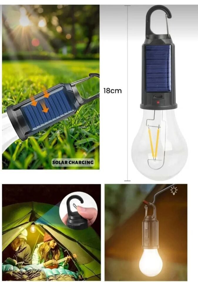 HELİOS 5 WAT SOLAR AMPUL GÜNEŞ ENERJİLİ  GÜNIŞIĞI
