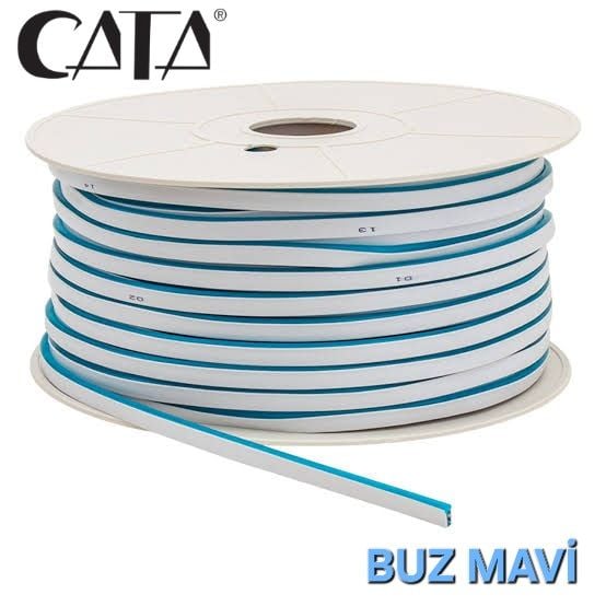Cata 12V Buz Mavi Neon Led (50 Metre)