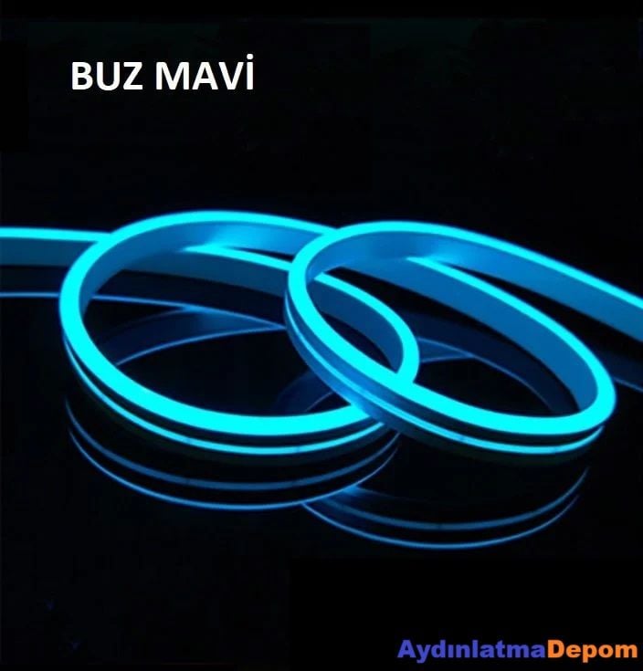 Cata 12V Buz Mavi Neon Led (50 Metre)