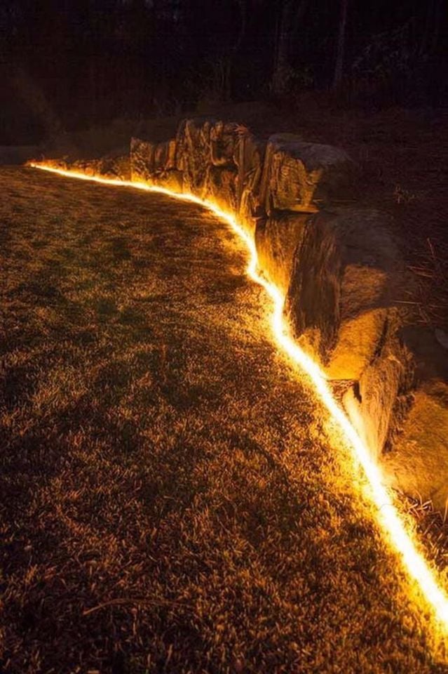 Cata 220 Volt Dış Mekan Hortum Led Amber ( 100 M )